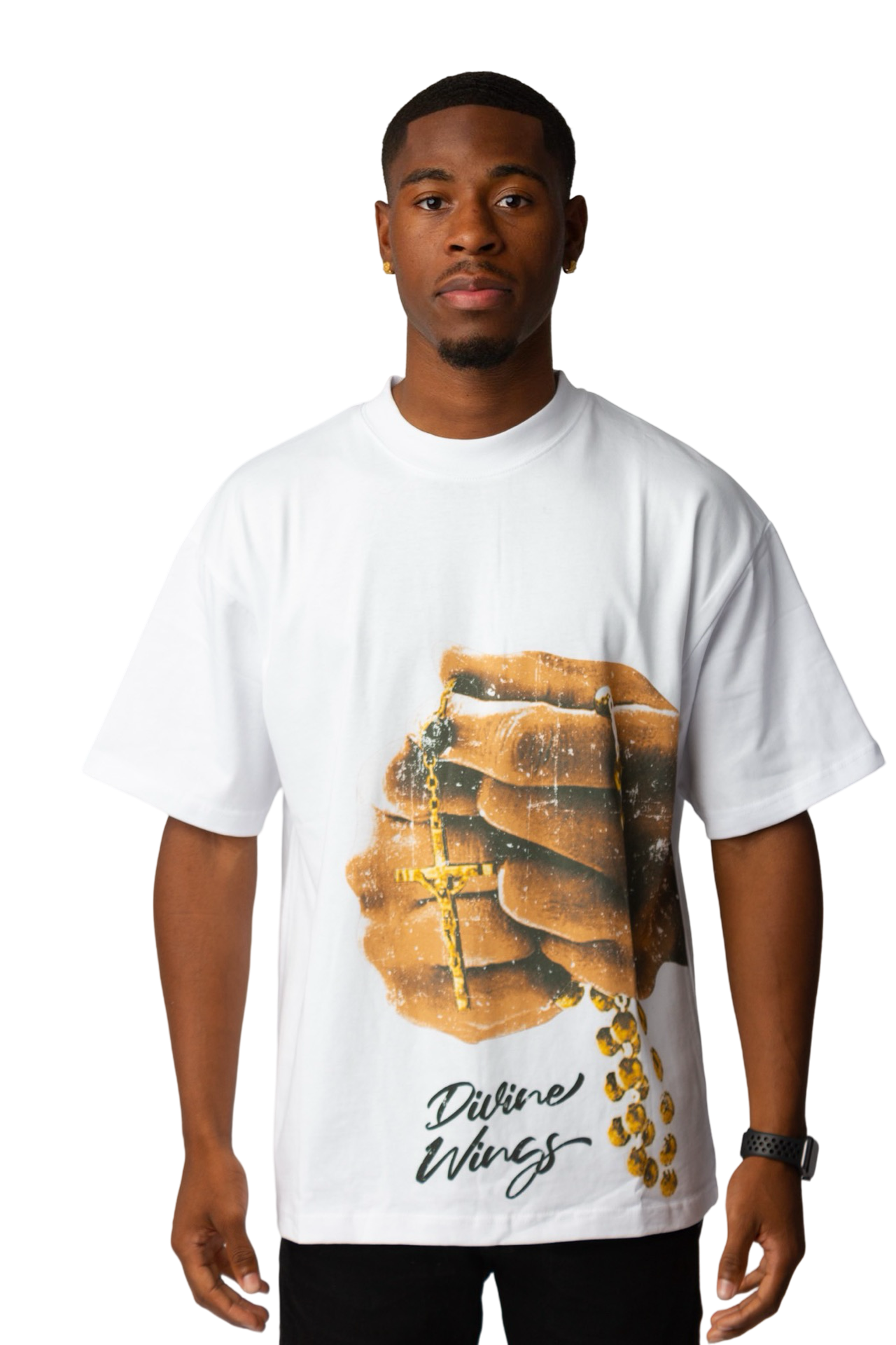 Have Faith Boxy Tee White