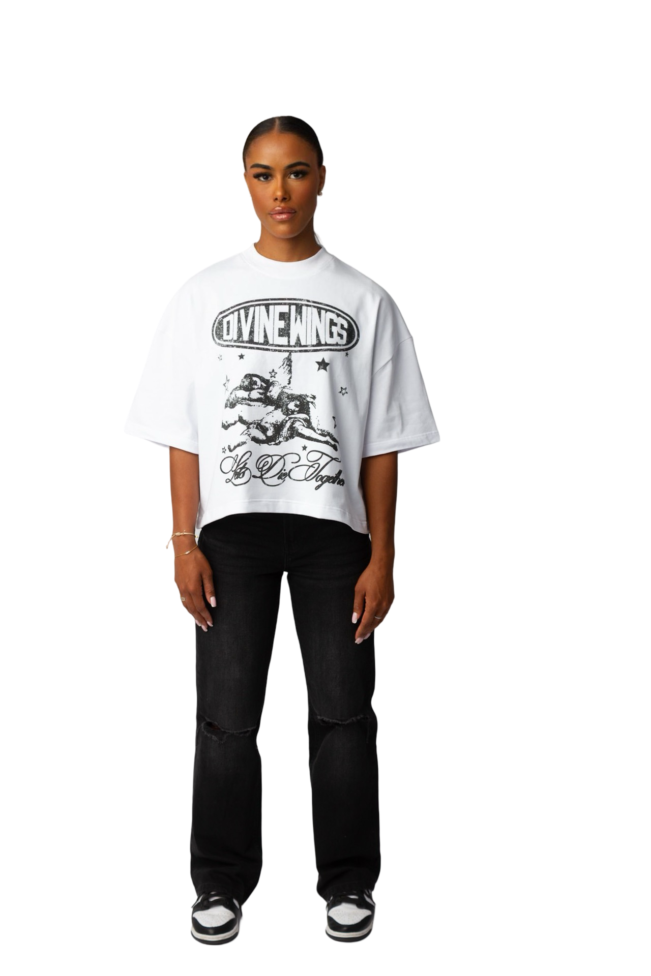 Ride Or Die Boxy Cropped Tee