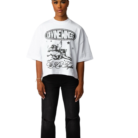 Ride Or Die Boxy Cropped Tee