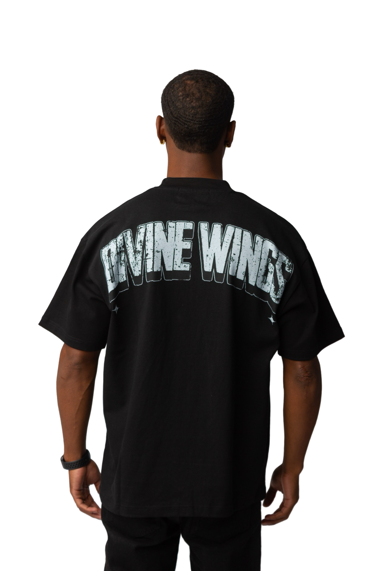 Have Faith Boxy Tee Black